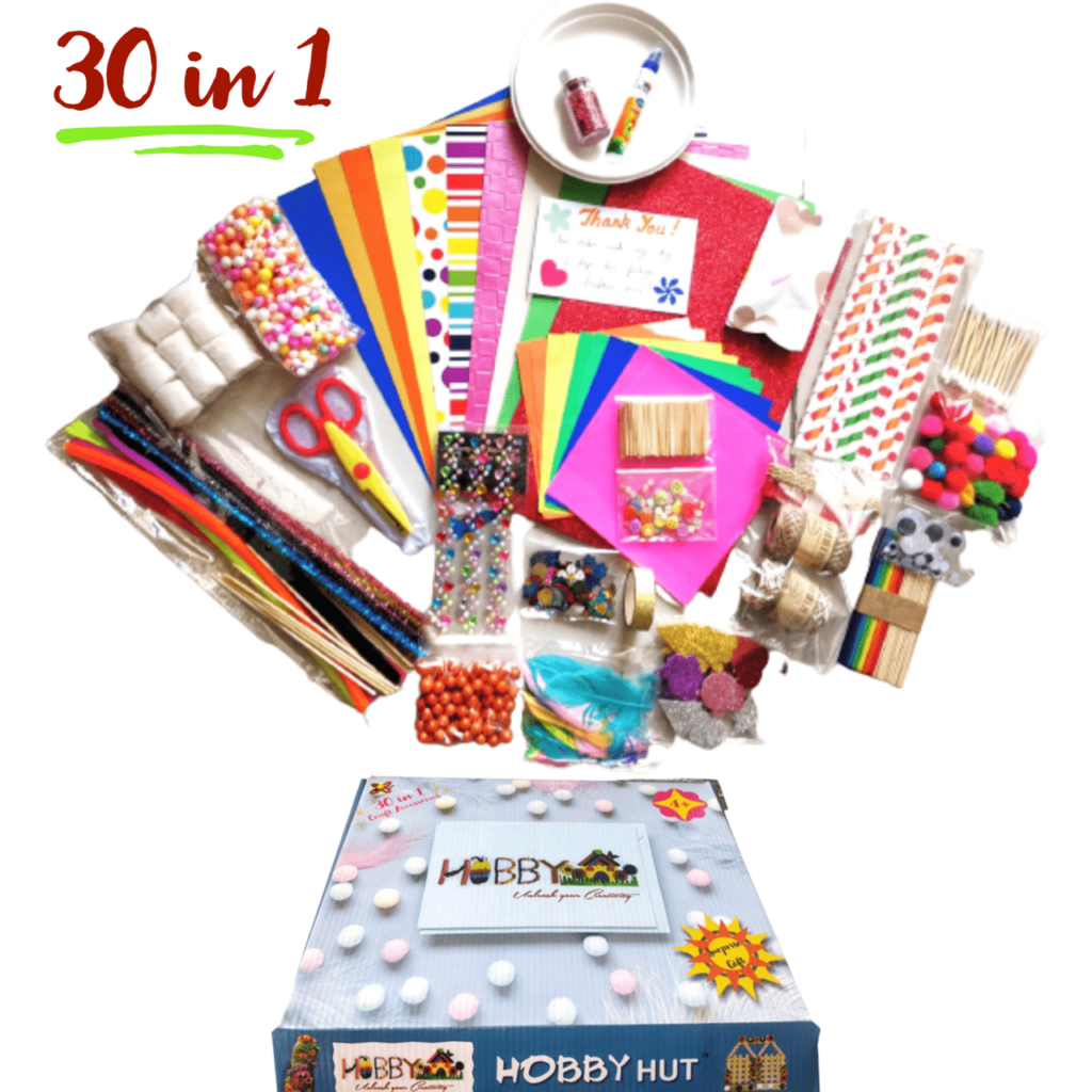 HOBBYHUT DIY Craft Kit 30 in 1